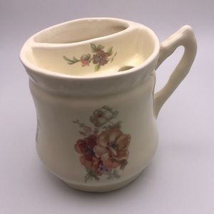 VTG Hand Painted by VB Athena California USA  Cup/ Mug Floral 50’s